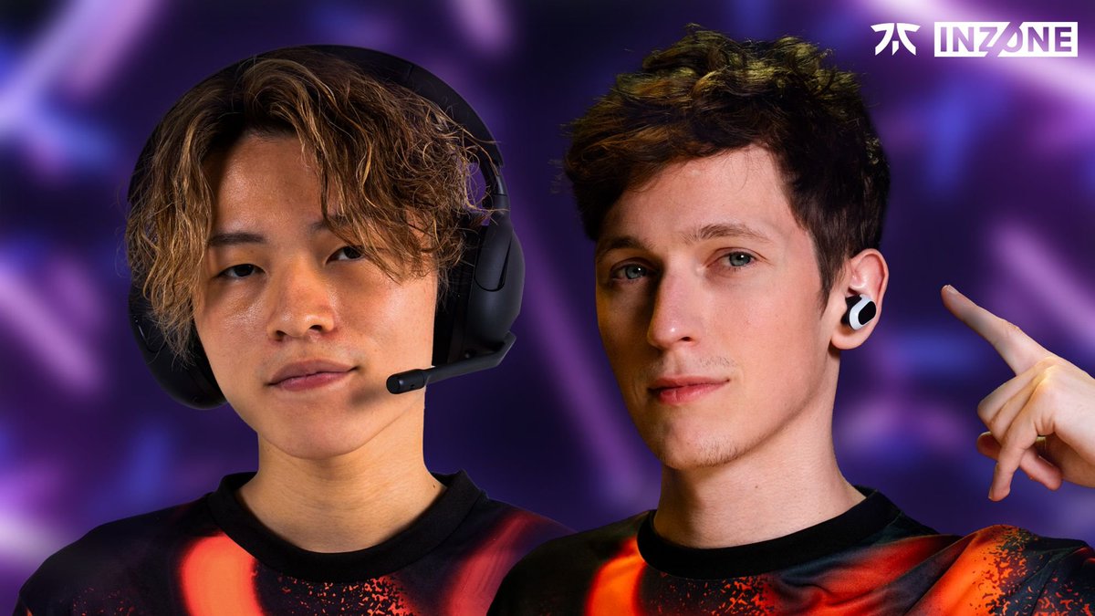 FNATIC_JP's tweet photo. FNATICとSonyが、ゲーマーのためにコラボ💫

@sony_jpn と密かに練り続けていた成果を遂にお披露目。

空間オーディオ、綺麗な音声、そして一日つけても疲れないINZONE Budsで、君だけの戦場へ。
#SonyINZONE https://t.co/FQ0k2w93dK