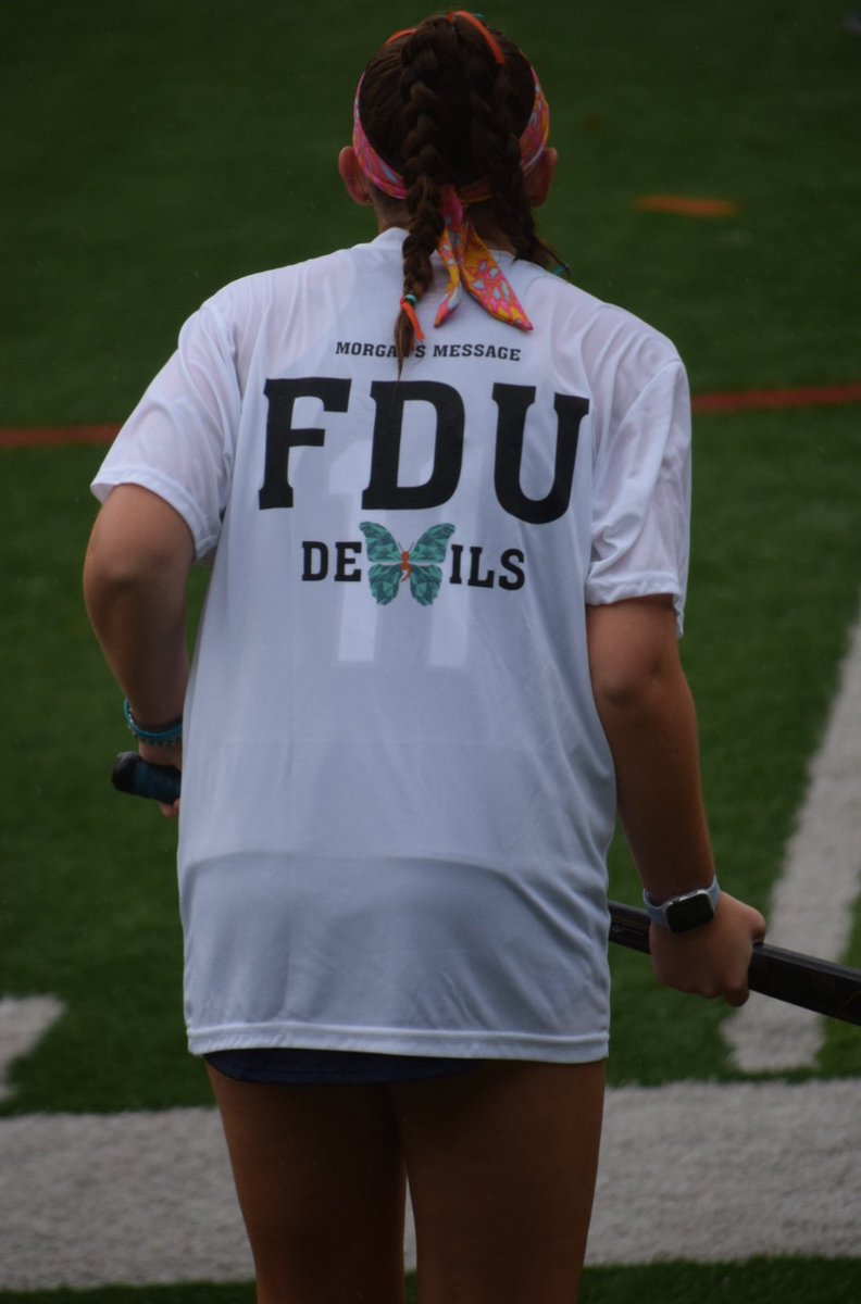 misha_dengler's tweet photo. If you haven’t heard of Morgan’s Message-Google it! If you have a student athlete, share it. Haleigh started a chapter of Morgan’s Message at FDU to share with student-athletes and students that mental health should be just as normalized as physical health! You’re not alone!🦋 https://t.co/aCxNF3Psmf