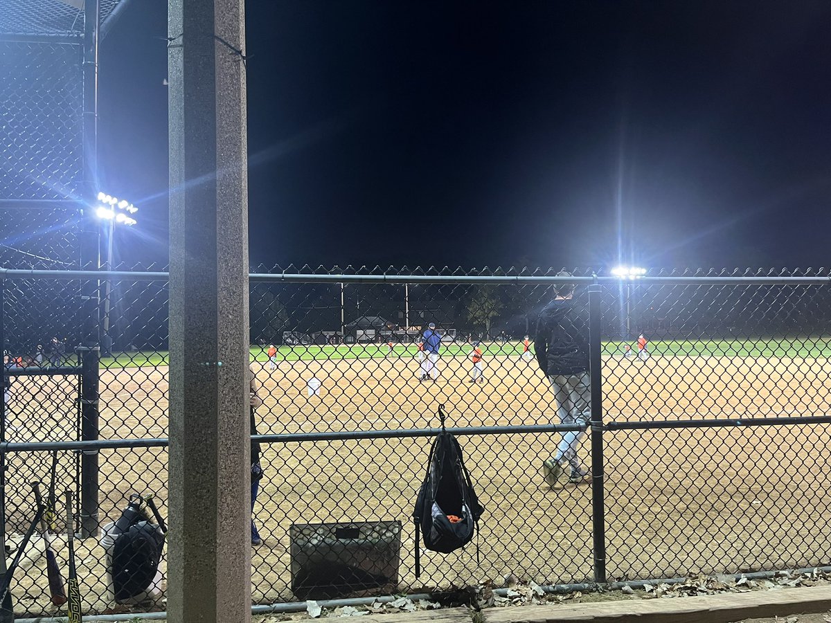A little Tuesday night baseball! Had a blast getting to support a bunch of WT students at their last game of the season⚾️❤️ #wt112 #112leads