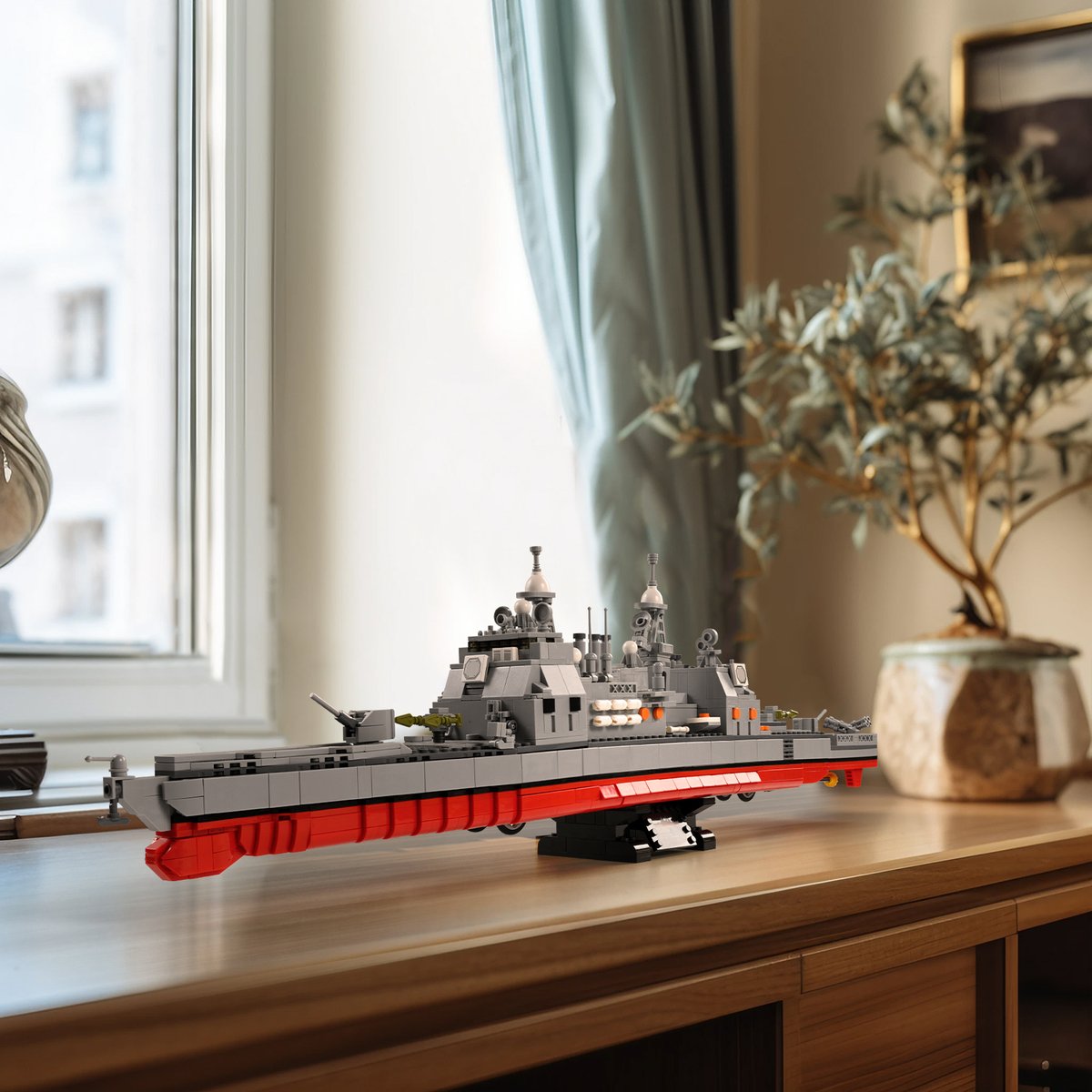 NifelizSet's tweet photo. 😎If you are a military enthusiast, you must be familiar with this Ticonderoga Class Cruiser...
It's very attractive, isn't it?🕵️♂️
Link👇
https://t.co/KA9tC8x9w8
#display #model #legobricks #buildingtoy #nifelizset #LEGO #homedecor #toy #gifts #innoventor #PlayUnstoppable #Nifeliz https://t.co/IQO7BlQKeG