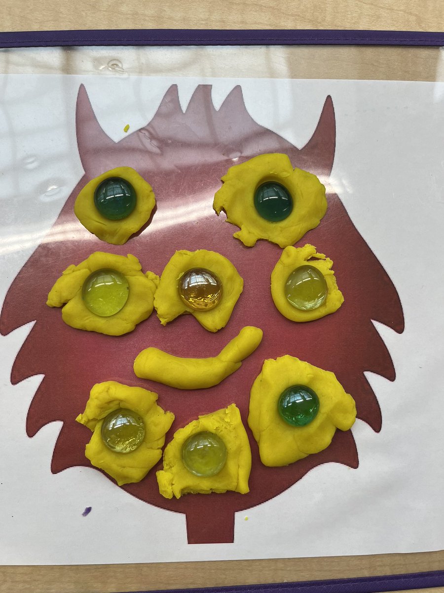 mschoenberger's tweet photo. #kindergarten Ss began monster month with the @TeachMonsters to read app and Monster mats! #STEM #makers #materialexploration #creativity @MH_AllenSchool https://t.co/aepfbEiHjX