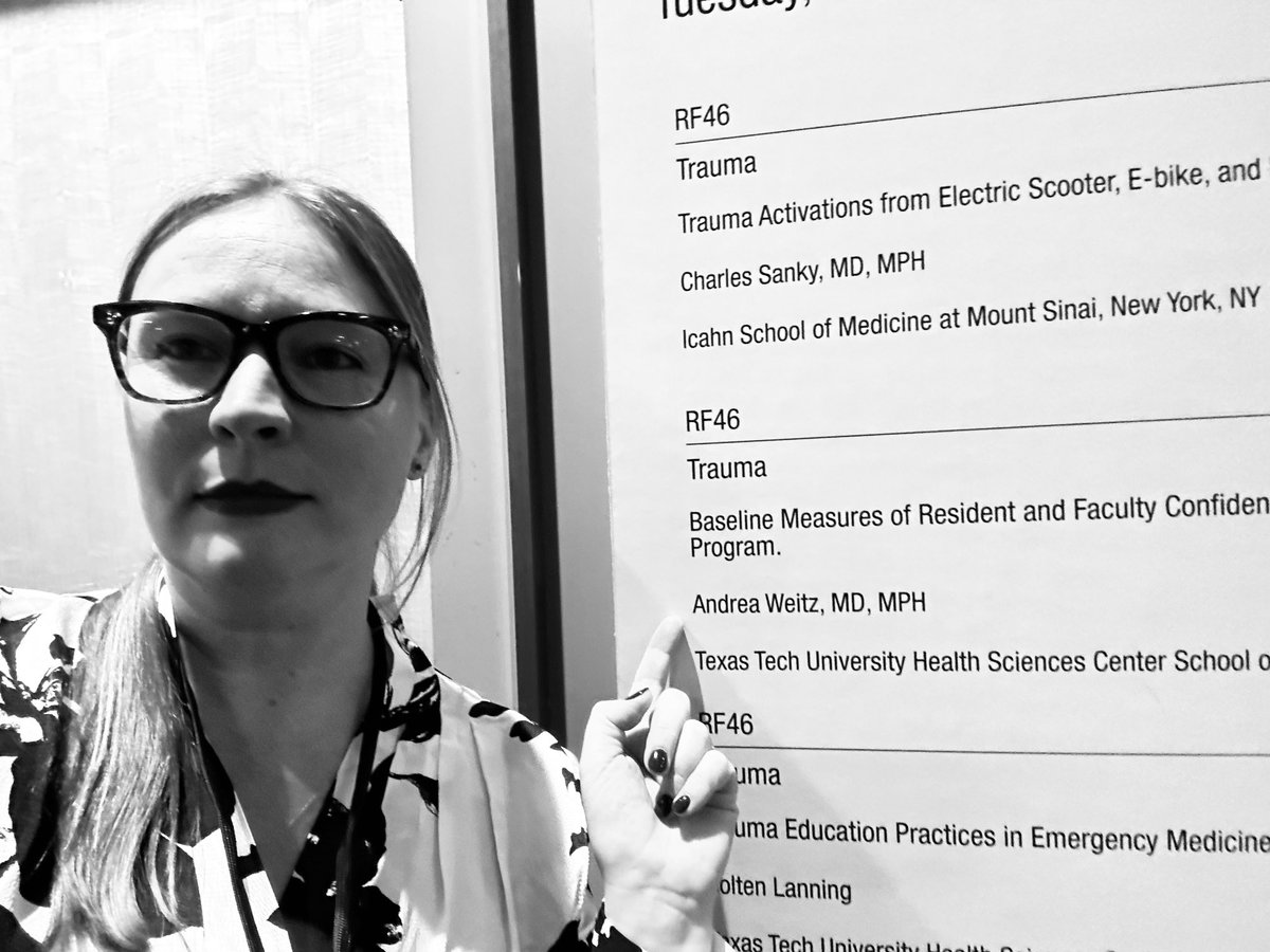 Moving trauma resuscitation forward with our new standardized direct observation tool (SDOT) to help save more lives. ⁦<a href="/TexasTechEM/">Texas Tech Emergency Medicine Residency</a>⁩ ⁦@ACEPNow⁩ ⁦<a href="/milosbuhavac/">Miloš Buhavac</a>⁩ ⁦<a href="/TexasTech/">Texas Tech University</a>⁩