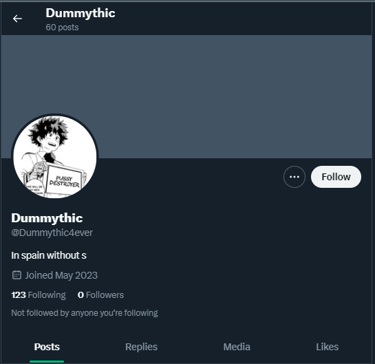 someone come save yo mans right now before his ass is sent to the next dimension. Oh- I see. 0 followers... Damn. Nevermind. ...