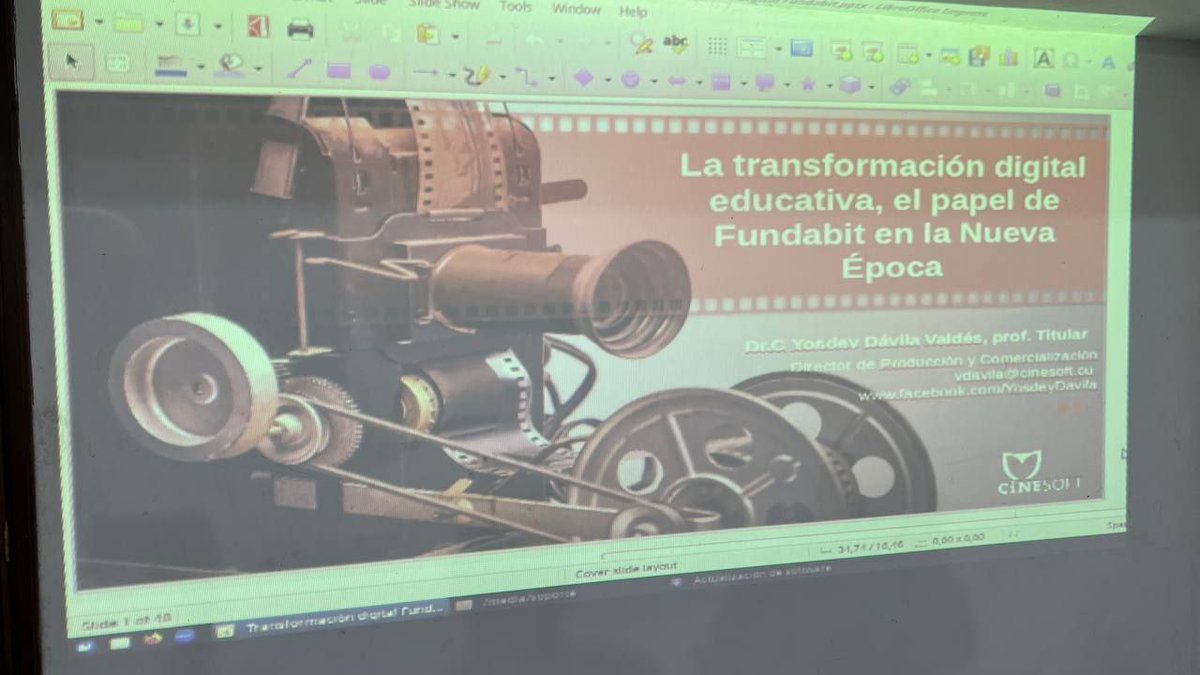 Hoy #10Oct se lleva a cabo el segundo día del II Encuentro nacional de coordinadores donde recibimos una ponencia sobre la transformación digital educativa y el papel que juega Fundabit en la nueva época de la mano de nuestro hermano de la República de Cuba
#SomosFundabit