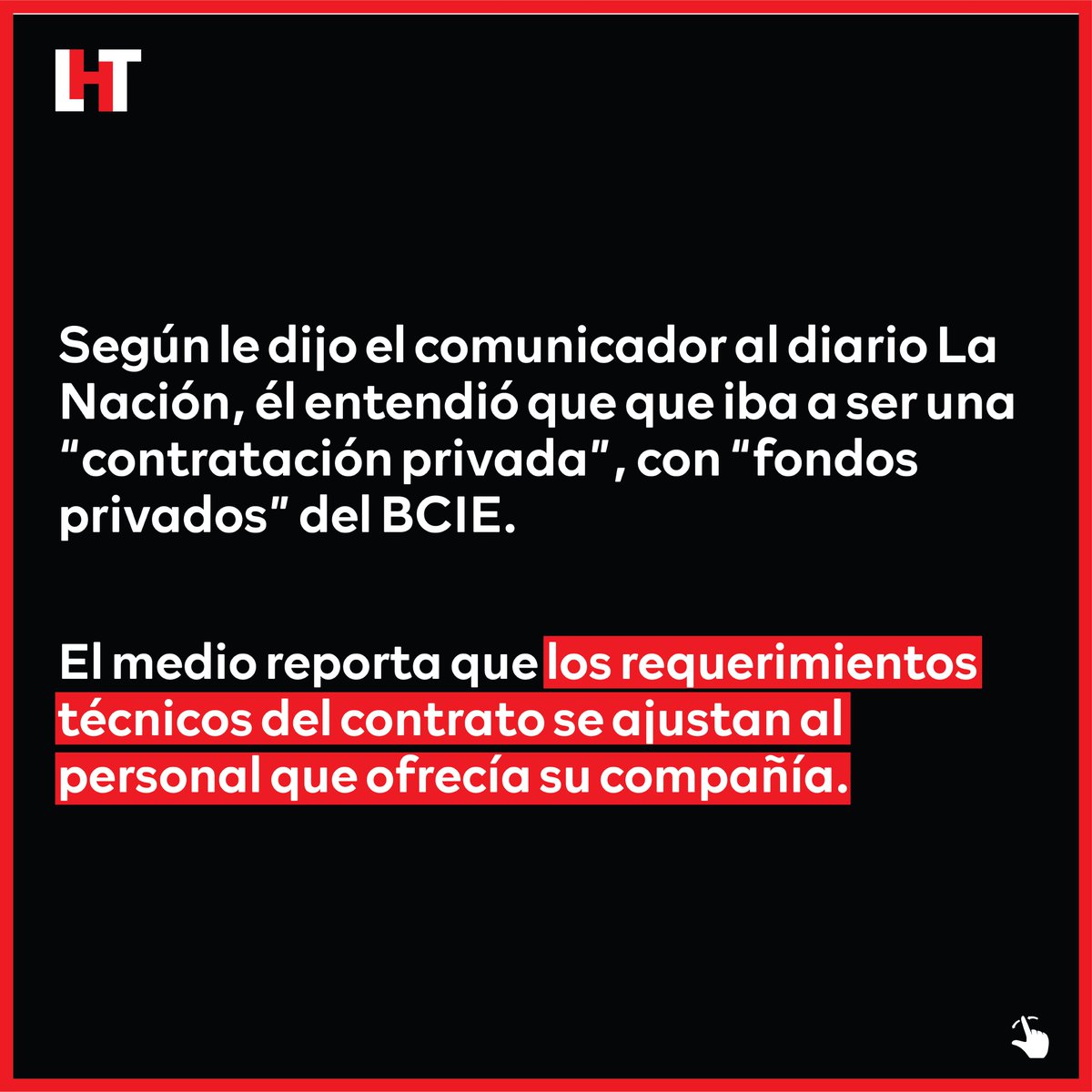 Christian Bulgarelli, asesor en comunicación del Presidente Rodrigo Chaves, escribió los términos de una licitación por $300 000 con el BCIE que luego su empresa ganó, para dar servicios a Casa Presidencial, según le dijo él mismo al diario La Nación.