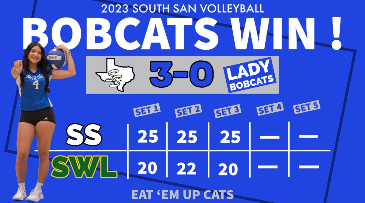 South San Bobcat Volleyball tweet media