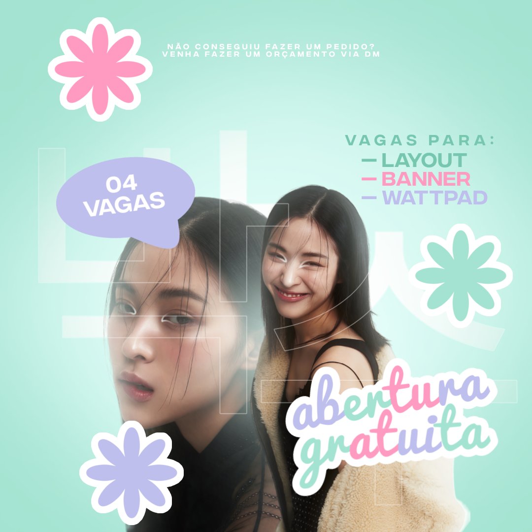✦ ABERTURA GRATUITA

regras:
- seguir o projeto
- fav e rt no fixado e nesse post
- seguir todas as regras da BK
- 04 VAGAS

📎 forms: docs.google.com/forms/d/e/1FAI…
