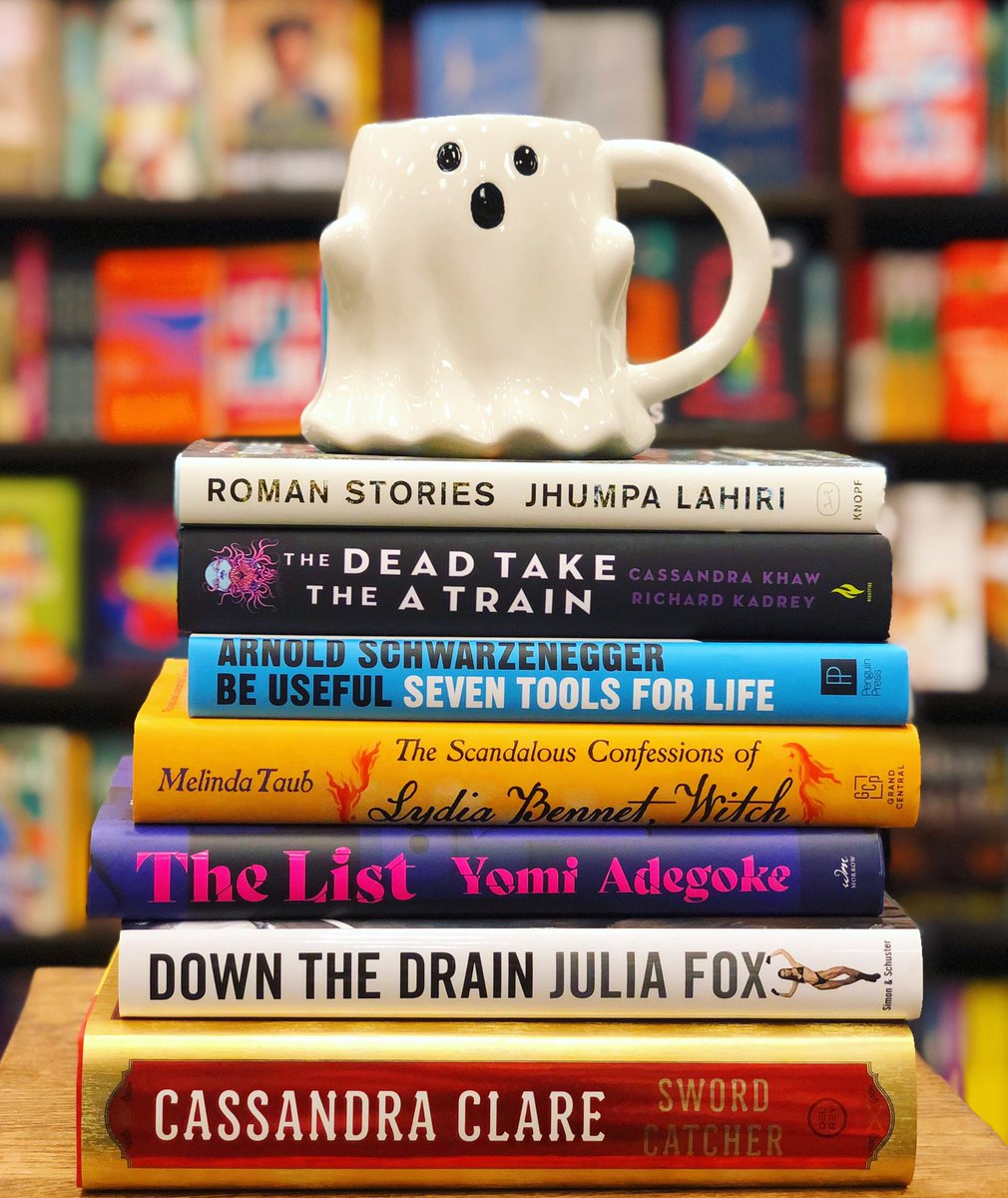Happy #NewReleaseTuesday, booklings! Here’s a whole stack of new reads we’re excited to share with you this week! 👻