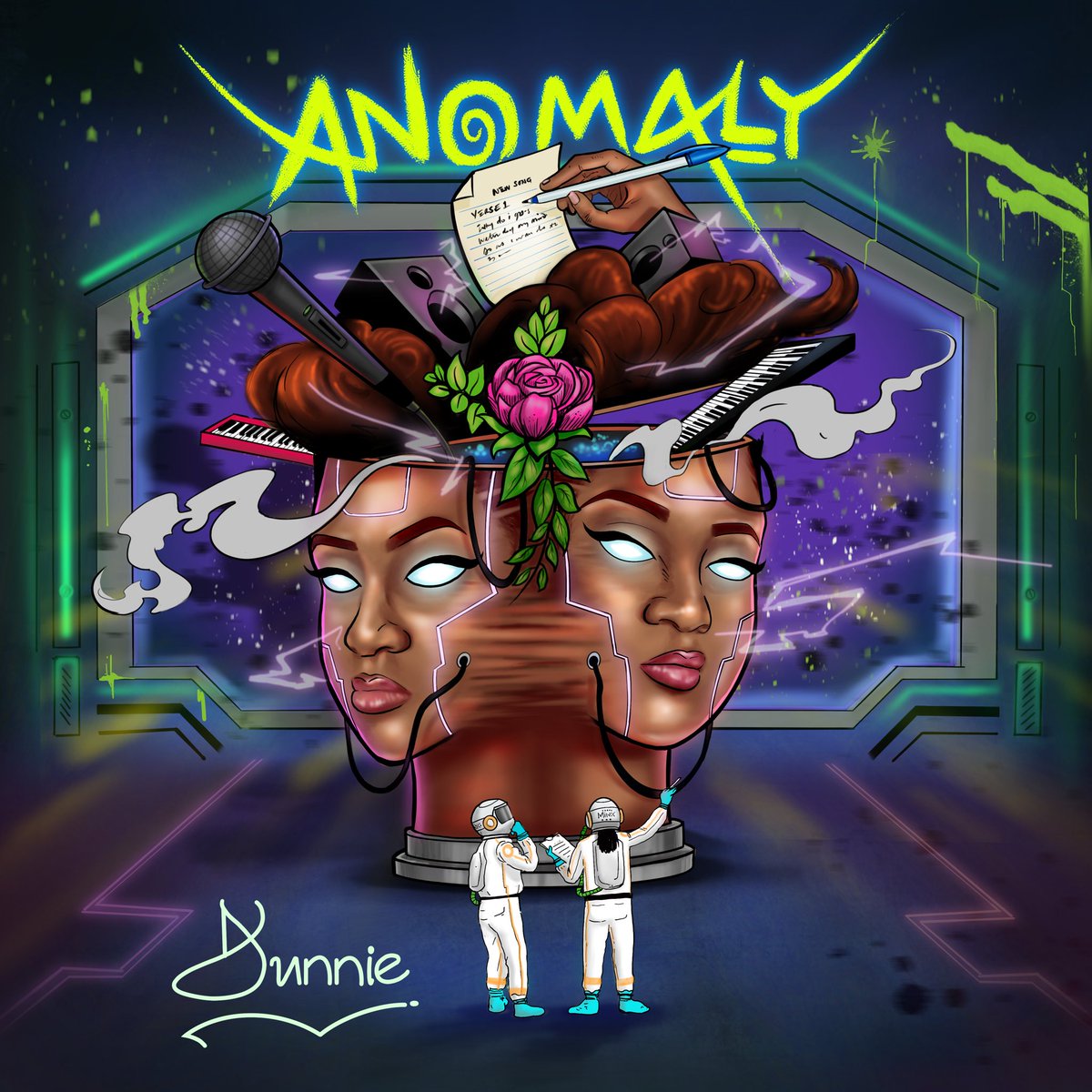 OfficialDunnie's tweet photo. My New EP ‘ANOMALY’ drops next week Friday 20/10…👽Lets goooo!!!🔥 https://t.co/v60Or2hcL8