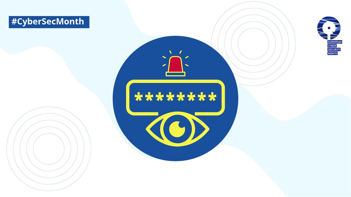 ❗ Méfiez-vous des demandes d'infos inattendues. Votre banque ne vous demandera jamais vos mots de passe. #CyberSecMonth #ECSM2023 #BeSmarterThanAHacker ❗ <a href="/enisa_eu/">ENISA</a>