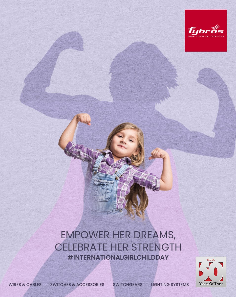 fybrosofficial's tweet photo. She's the future, let's nurture it. Happy International Girl Child Day.

#InternationalGirlChildDay #GirlsEmpowerment #EqualityForGirls #GirlChildRights #HerFutureOurWorld #fybroswishes #fybros #smartelectricalcreations https://t.co/wm5NMmWTvq