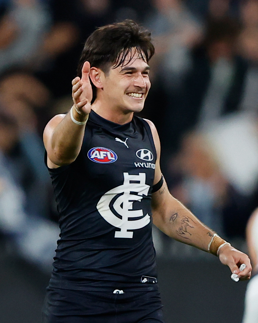 CarltonFC's tweet photo. He brought smiles to our faces from day one and will forever have his name etched on the No.25 locker.

All the best to the Slippery Fish 💙 https://t.co/DmlGSAWv26