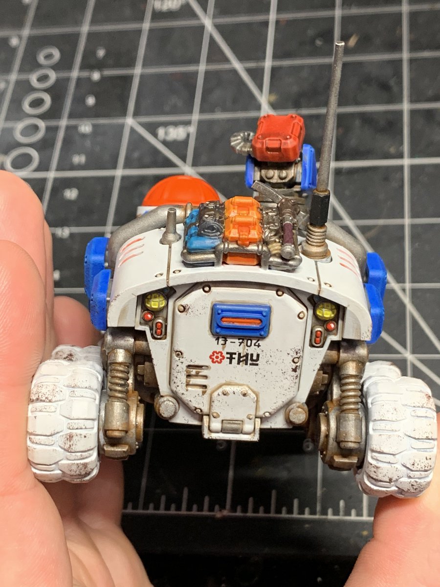 StilledMinis's tweet photo. Lego Ice Planet 2002 inspired Votann Sagitaur! #WarhammerCommunity #warhammer40k  #PaintingWarhammer #Warmongers https://t.co/dlOF2v6Rmv