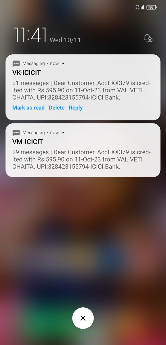 cpravinkumar's tweet photo. @ICICIBank_Care  continuously getting sms evey second what nonsense is this https://t.co/MkNBFh01PD