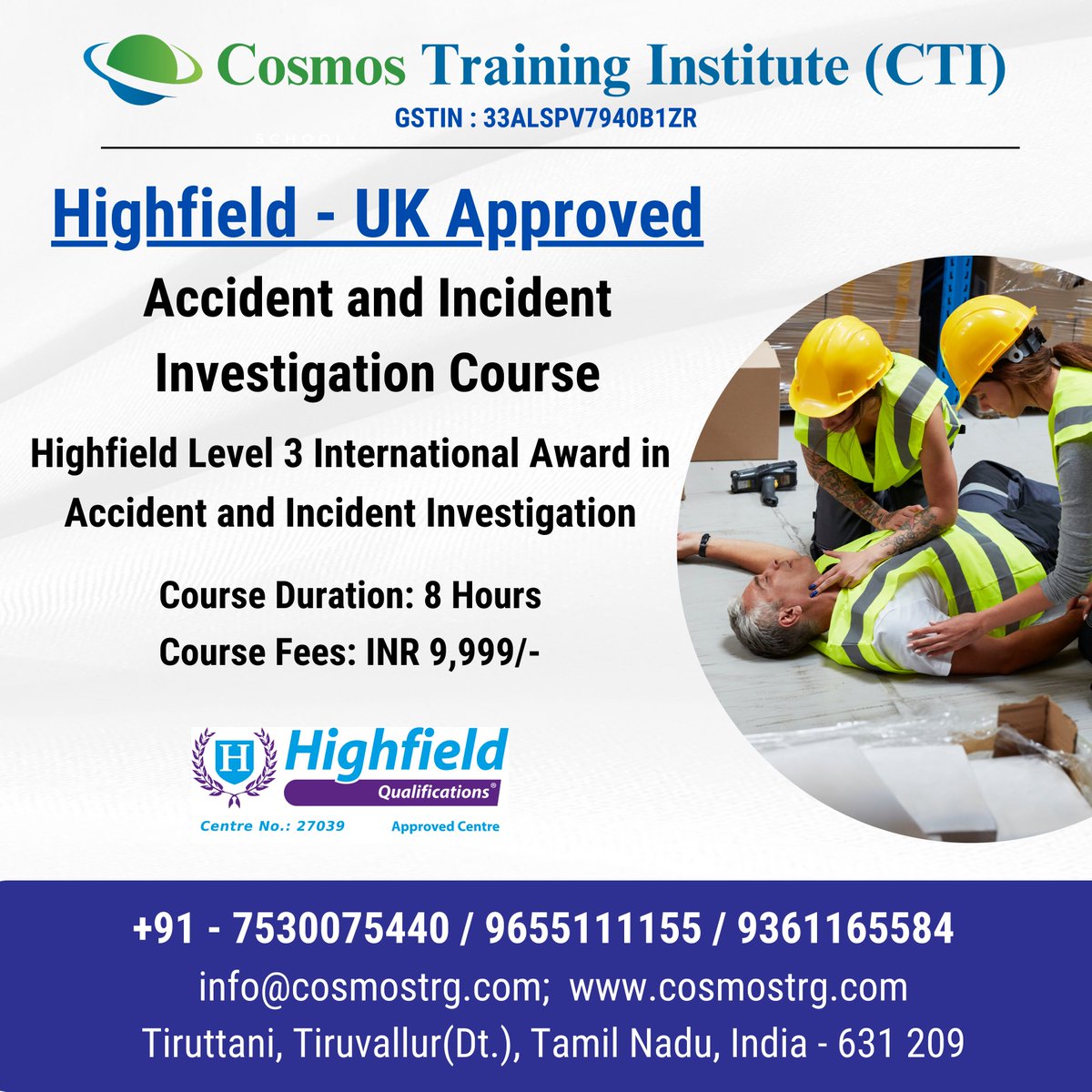 #safety #safetyfirst #safetytrainingorganization #safetycourse #safetycourses #safetyofficere #SafetyOfficerTraining #safetyofficercourse #safetyofficercourses #safetyfirstalways #AccidentPrevention #accidentinvestigation #incidentinvestigation #accidentandincidentinvestigation