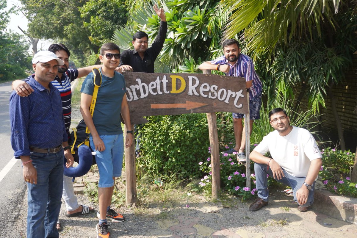 ClapTrip's tweet photo. Roaring Success in Jim Corbett! 📷📷 Our TripClap team, an unstoppable force both at work and in the wild. These memories are etched in our hearts as we continue to explore new horizons together. 📷📷
#TripClapAdventures #TeamTripclap #WildAndFree #memoriesforlife #officetrip https://t.co/iHVz6kHQ9n