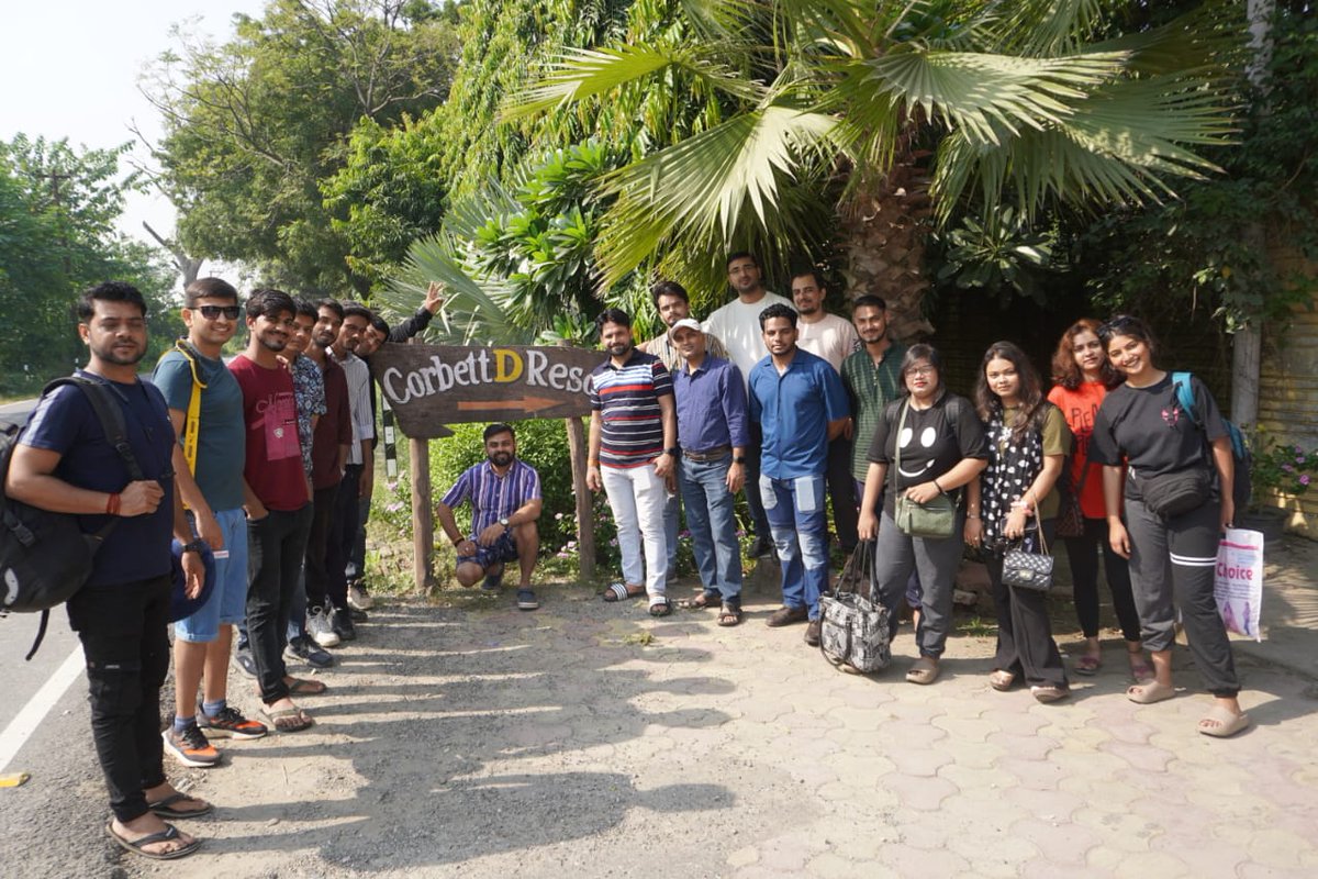 ClapTrip's tweet photo. Roaring Success in Jim Corbett! 📷📷 Our TripClap team, an unstoppable force both at work and in the wild. These memories are etched in our hearts as we continue to explore new horizons together. 📷📷
#TripClapAdventures #TeamTripclap #WildAndFree #memoriesforlife #officetrip https://t.co/iHVz6kHQ9n