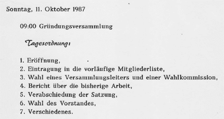 Heute vor 36 Jahren gründeten @amardeo und einige weitere Skeptiker der ersten Stunde die #ASUPO: 'Arbeitsgemeinschaft der Skeptiker zur Untersuchung von Pseudowissenschaften und Okkultem'. Wenig später benannten sie den neuen Verein in #GWUP um.