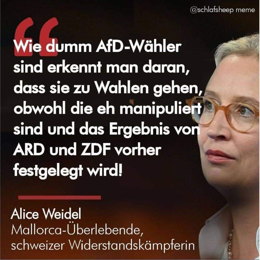 Guten Morgen... ☕️
#AfDmachtDumm #Netzfund