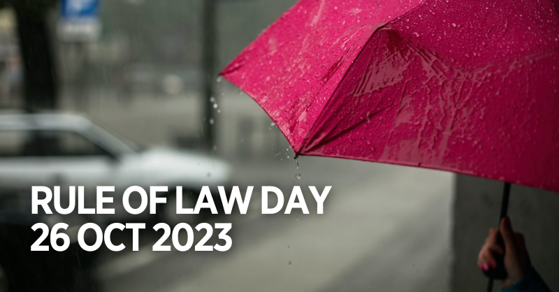 helsinkiuni's tweet photo. Welcome to the Second Annual Rule of Law Day 2023! Explore the rule of law's crucial role in development cooperation with leading international experts. Open to the public, attend in person or online on Oct 26.