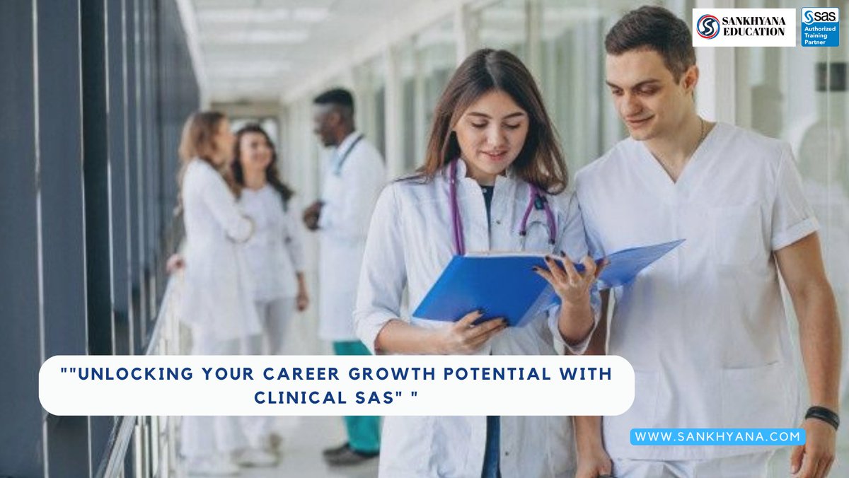 sankhayana's tweet photo. Read Article:- https://t.co/YzRC5Ex4To...
""Unlocking Your Career Growth Potential with Clinical SAS" "
Register Here: https://t.co/XMbAhFu96Q
#growth #Career #SAS #dataanalysis #dataanalytics #pharmaceutical #pharmacy #jobopportunity #careerdevelopment #sasprogramming https://t.co/5rHAP208sa