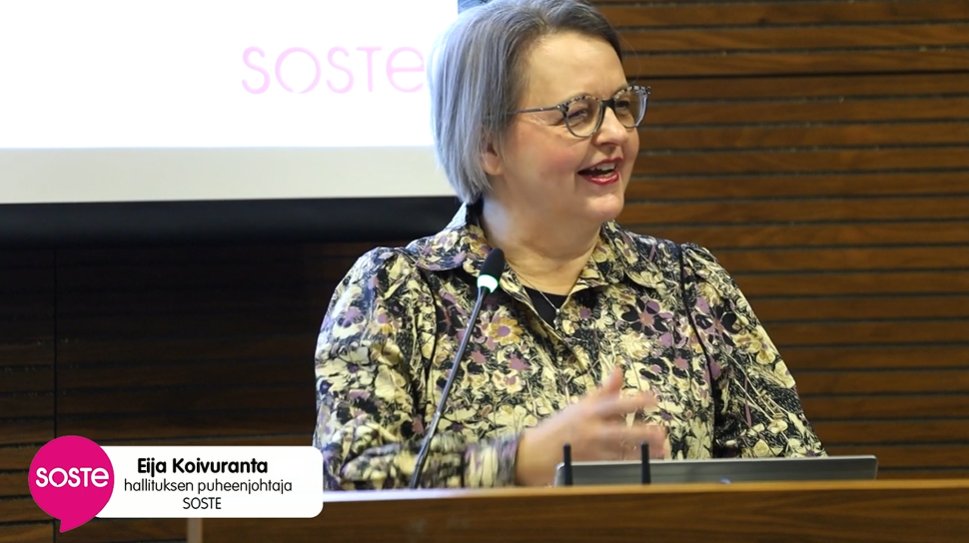 Järjestöjen merkitys ruohonjuuritason hyvinvointiyhteiskunnassa on merkittävä, todettiin sosiaali- ja terveyspolitiikan 2023 päivien avauksessa. <a href="/SOSTE10/">SOSTE Suomen sosiaali ja terveys ry</a> ja <a href="/STM_Uutiset/">Sosiaali- ja terveysministeriö</a> järjestämät päivät ovat esimerkki siitä, että hyvinvointia edistetään julkisten palvelujen ulkopuolellakin.