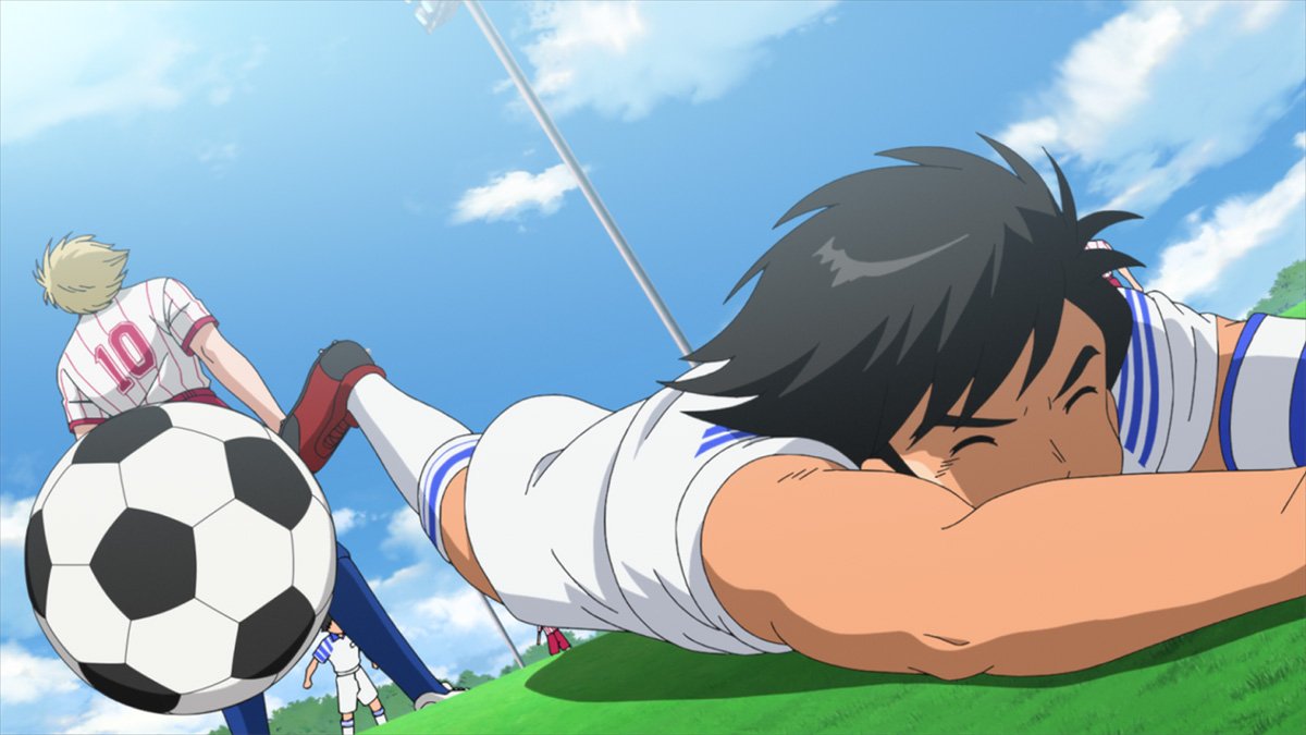 CapTsubasaFR's tweet image. Est-ce que le retour de Tsubasa sera suffisant ?

⚽ 1ères images du 3ème épisode de la saison 2 de #CaptainTsubasa (2018) et la réponse à cette question ce Dimanche 15 Octobre 2023 en #simulcast dès 11h sur @Crunchyroll_fr 🇨🇵 ! 

#キャプテン翼 #Football