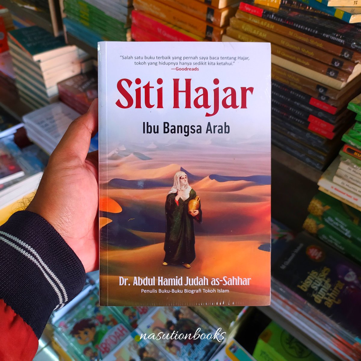 nasutionbooks's tweet photo. Judul: Situ Hajar Ibu Bangsa Arab
Penulis: Dr. Abdul Hamid Judah As Sahhar
Penerbit Alvabet
Tebal: 368 halaman | Soft Cover
Dimensi 14 x 20 cm | bookpaper (kertas Kuning) 
Harga 95.000 Diskon 15% jadi 81.000

Pemesanan 
WA https://t.co/V2ReINaffh https://t.co/vFc8f463HI