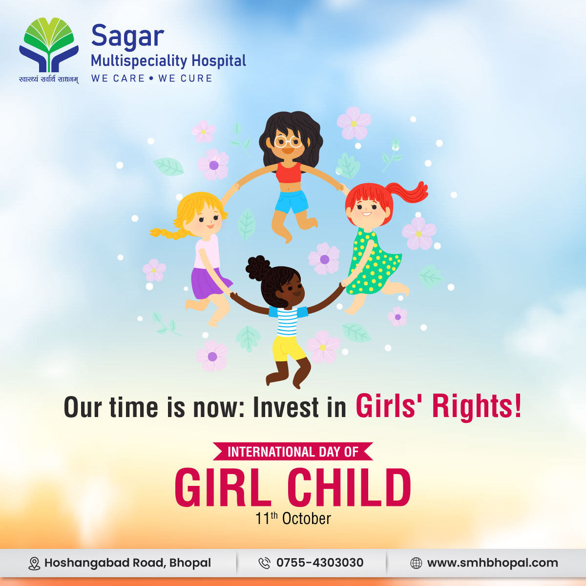 #Girls have the potential to guide us towards a more equitable future. It's crucial that we enhance the voices of girls in order to construct a society where every girl can flourish and take on leadership roles.

Happy #InternationalDayoftheGirlChild!

#girlpower #GirlsRightsNow