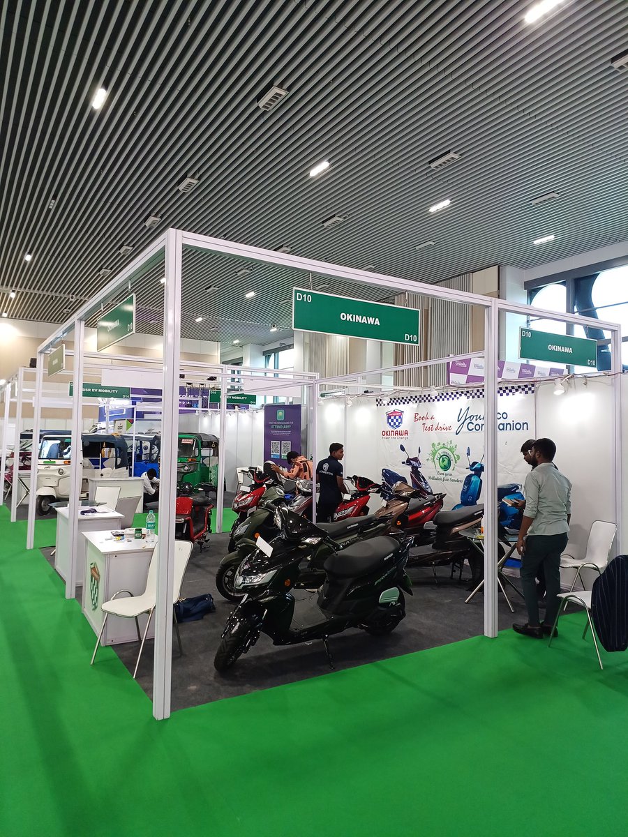 "Let us work together to make electric mobility accessible, affordable and sustainable for every Indian" - K'taka Transport and Mujurai Minister, Ramalinga Reddy 

Attending the <a href="/indiaemobility/">India eMobility Show</a> show, with speakers and displays in the EV space.

<a href="/Reuters/">Reuters</a> <a href="/DhanyaTweets/">Dhanya Skariachan</a>