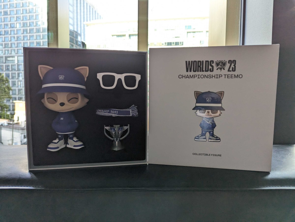 team_detonation's tweet photo. ✨#Worlds2023 フォロー &amp; リポストキャンペーン✨

抽選で1名様に「Worlds 2023 Championship Teemo」をLoL部門全選手サイン入りでプレゼント！！

1️⃣@team_detonation をフォロー
2️⃣このポストをリポスト

🍄10/15(日) 23:59 〆切💥

#DFMWIN / #DFM_LoL https://t.co/21iC9HbjAz