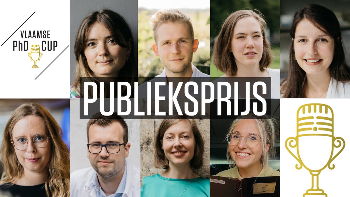 SciMingo (@scimingo) on Twitter photo Welke onderzoeker verdient volgens jou de Vlaamse #PhDCup? 🏆
🎥 Bekijk de video's van onze 8 finalisten
☑️ Stem voor jouw favoriet voor de #publieksprijs!
👉 phdcup.be/publieksprijs
📚 Maak zo kans op boeiend boekenpakket met o.a. 'Dader Onbekend' v <a href="/SofieClaerhout/">Sofie Claerhout</a> Welke onderzoeker verdient volgens jou de Vlaamse #PhDCup? 🏆
🎥 Bekijk de video's van onze 8 finalisten
☑️ Stem voor jouw favoriet voor de #publieksprijs!
👉 phdcup.be/publieksprijs
📚 Maak zo kans op boeiend boekenpakket met o.a. 'Dader Onbekend' v <a href="/SofieClaerhout/">Sofie Claerhout</a>