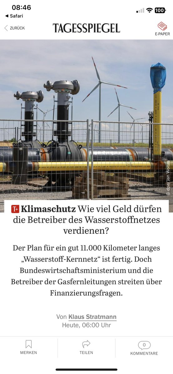 Ähm, wie wärs mit: Keins!?! Energie-Infrastrukturen gehören in Gemeinwirschaft und sowieso wird’s interesting, welcher Wasserstoff dann da durch 11k Kilometer Netz fließen soll….🧐 tagesspiegel.de/wirtschaft/bet…