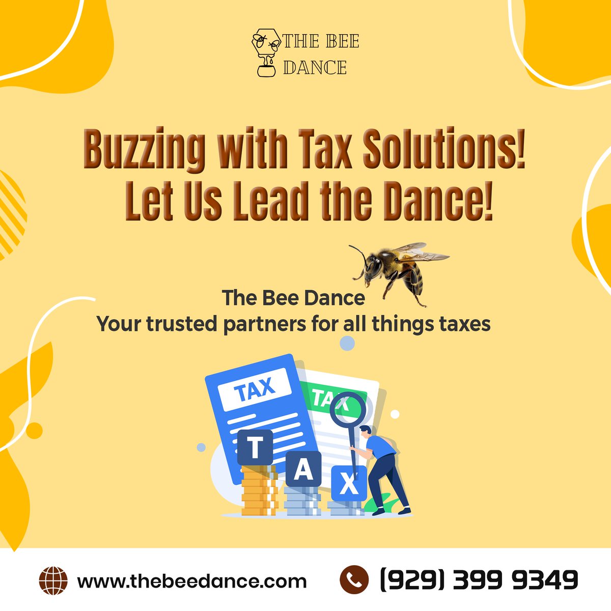 Busy as a Bee? 🐝✨

Whether you're a business owner or an individual, we've got you covered.

●Tax Consulting
●Defend & Protect
●Tax Advisory
●Fractional/Outsourced CFO
#taxconsulting #taxaudits #irsexaminations #sabaudits #thebeedance #taxadvisory #OutsourcedCFO