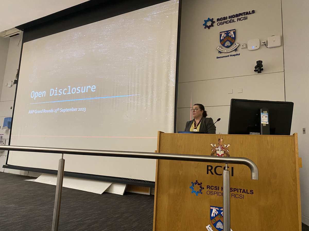 Corporate clinical governance &amp; audit @ ANP grand rounds this am