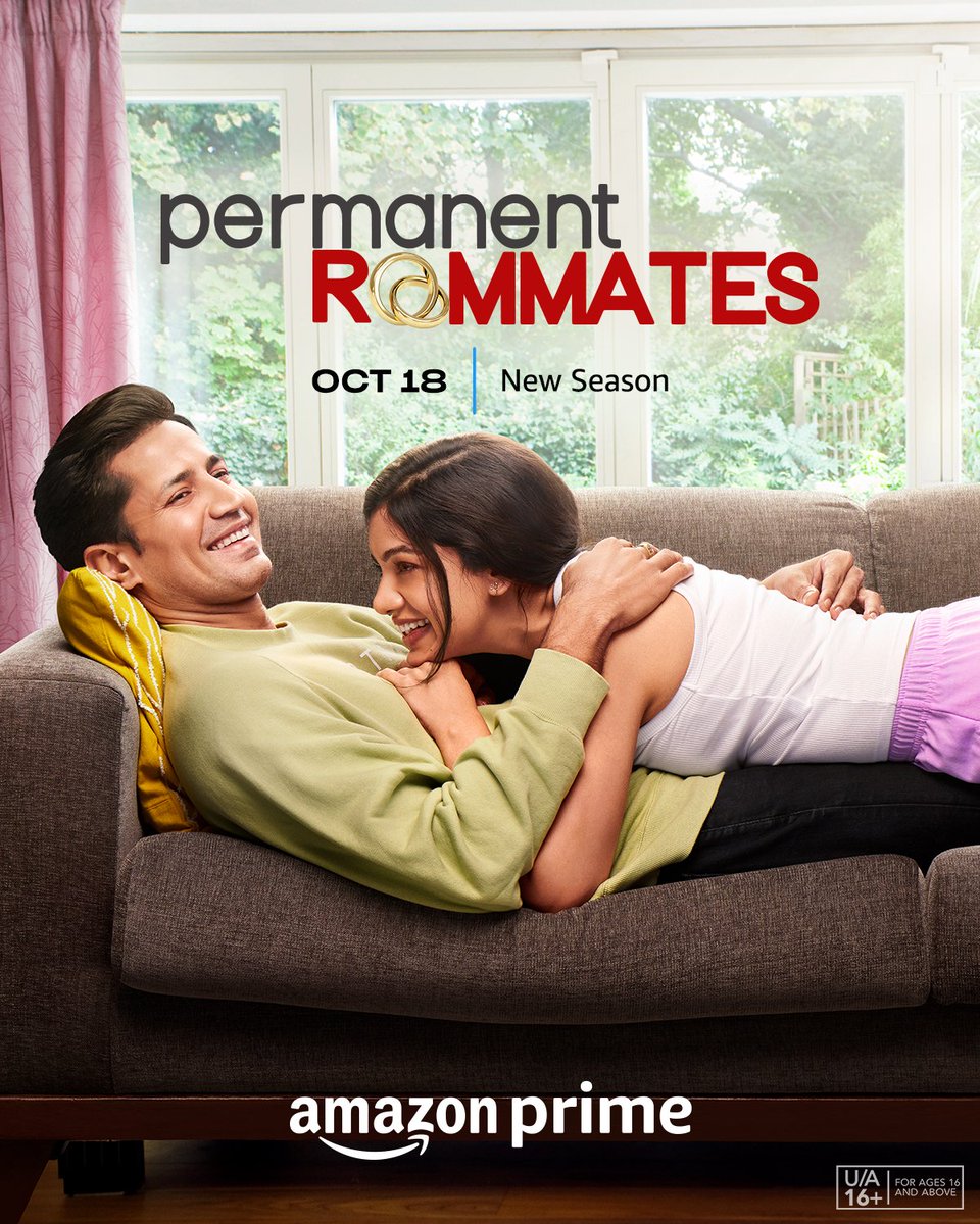 The new season  of #PermanentRoommates premieres Oct 18th on @PrimeVideoIN.

@vyas_sumeet @Nnidhisin #SheebaChaddha @StephenPoppins #AnandeshwarDwivedi @sachinpilgaonkr @ActorShishir @AmbrishVerma01 @RazaMishra #SapnaBhatt #ShreyaSrivastava #VaibhavSuman @uncle_sherry @vijaykoshy