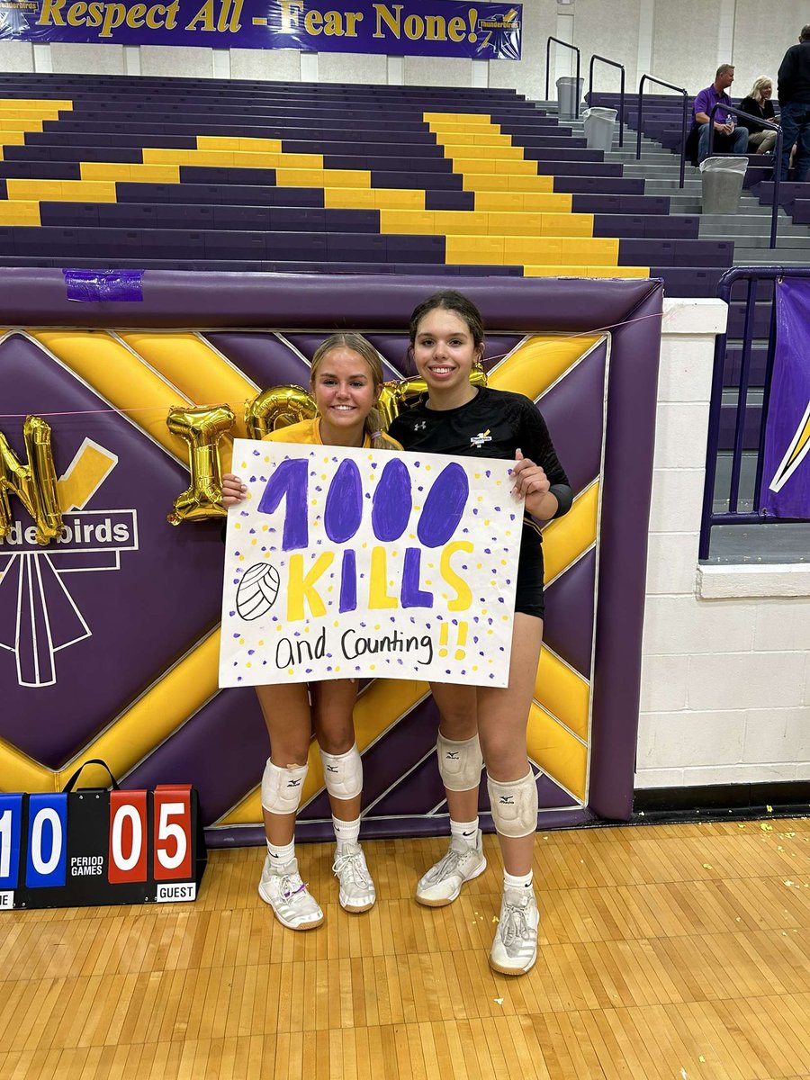 Angela Berger (@angelaberger03) on Twitter photo Huge congrats to <a href="/Kayla5E/">Kayla Eggiman</a> on reaching 1000 career kills!!!! What an amazing accomplishment for such an outstanding player !!! Truly the best to do it !!!
<a href="/B_W_Volleyball/">Bellevue West Volleyball</a> <a href="/TbirdEMPIRE/">Bellevue West</a> Huge congrats to <a href="/Kayla5E/">Kayla Eggiman</a> on reaching 1000 career kills!!!! What an amazing accomplishment for such an outstanding player !!! Truly the best to do it !!!
<a href="/B_W_Volleyball/">Bellevue West Volleyball</a> <a href="/TbirdEMPIRE/">Bellevue West</a>