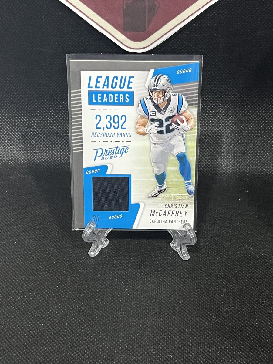 MSUSPORTSCARDS's tweet image. Christian McCafrey $4 PWE OBO @TheHobby247 @HobbyRetweet_ @HobbyConnector @CardboardEchoes @sports_sell @CardHobbyRTs @HiveRetweets