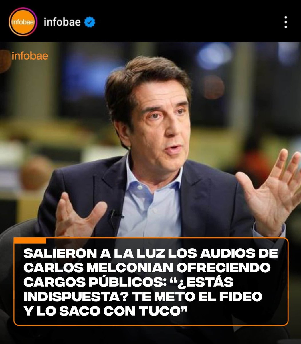 EmaStreetP's tweet photo. 🚨🚨 ATENTOS TODOS YA SALIO INFOBAE A CUBRIR EL #MelcoGate https://t.co/YSD3RJyVh0