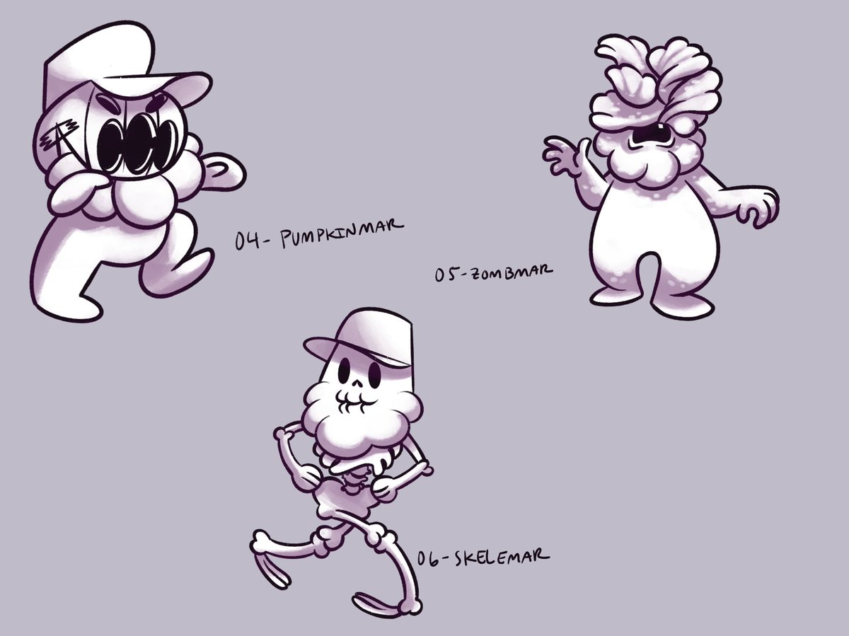 baphylamb's tweet image. More Spooky Tomars! #tomart