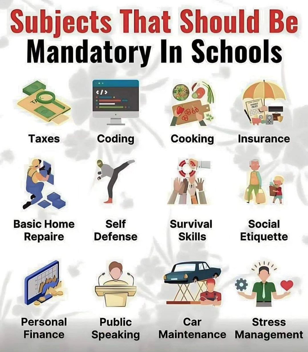 Most of these are already taught at vo-tech high schools.  #nccvtworks