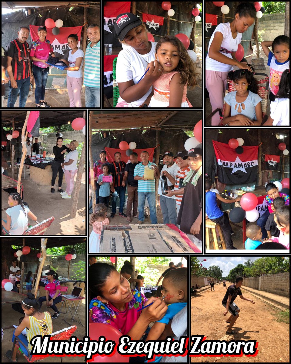 "El pueblo y solo el pueblo, es la fuerza motriz que hace la historia mundial" Mao Tse Tung.
Visita de la DRO en el Mcpio Ezequiel Zamora se realizó 
Seminario de belleza corporal, actividades recreativas y donación para  emprendimientos textil y agrícolas
#JuventudPatriotica