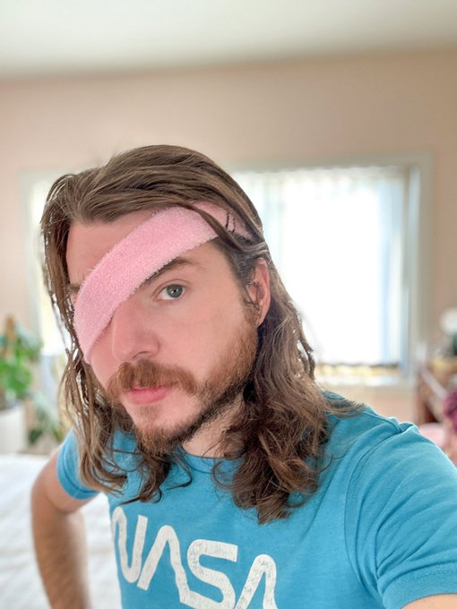 I managed to stab myself in the eye. It&rsquo;ll heal but in the mean time I found the perfect makeshift eyepatch