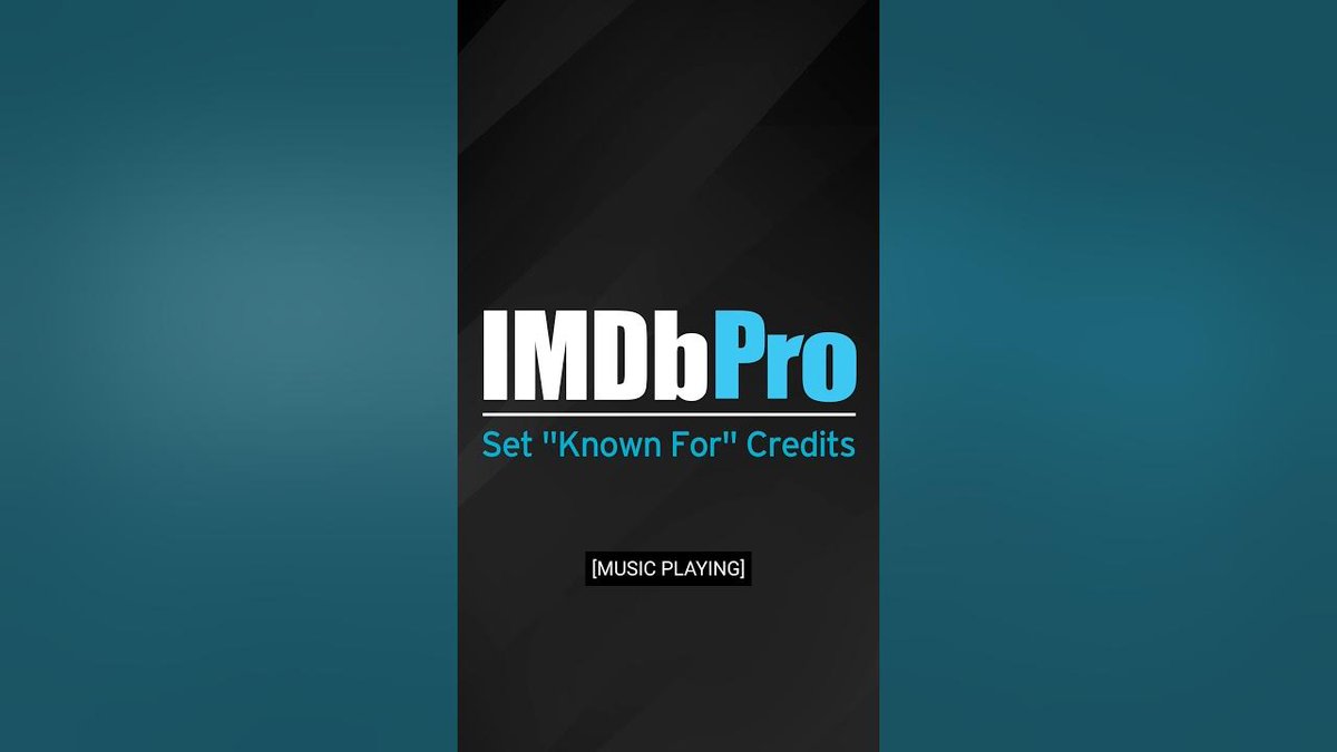 PolledMovie's tweet image. #IMDbPro Tutorial | How to Set Your “Known For” Credits #IMDb #Shorts dlvr.it/SxGlQD