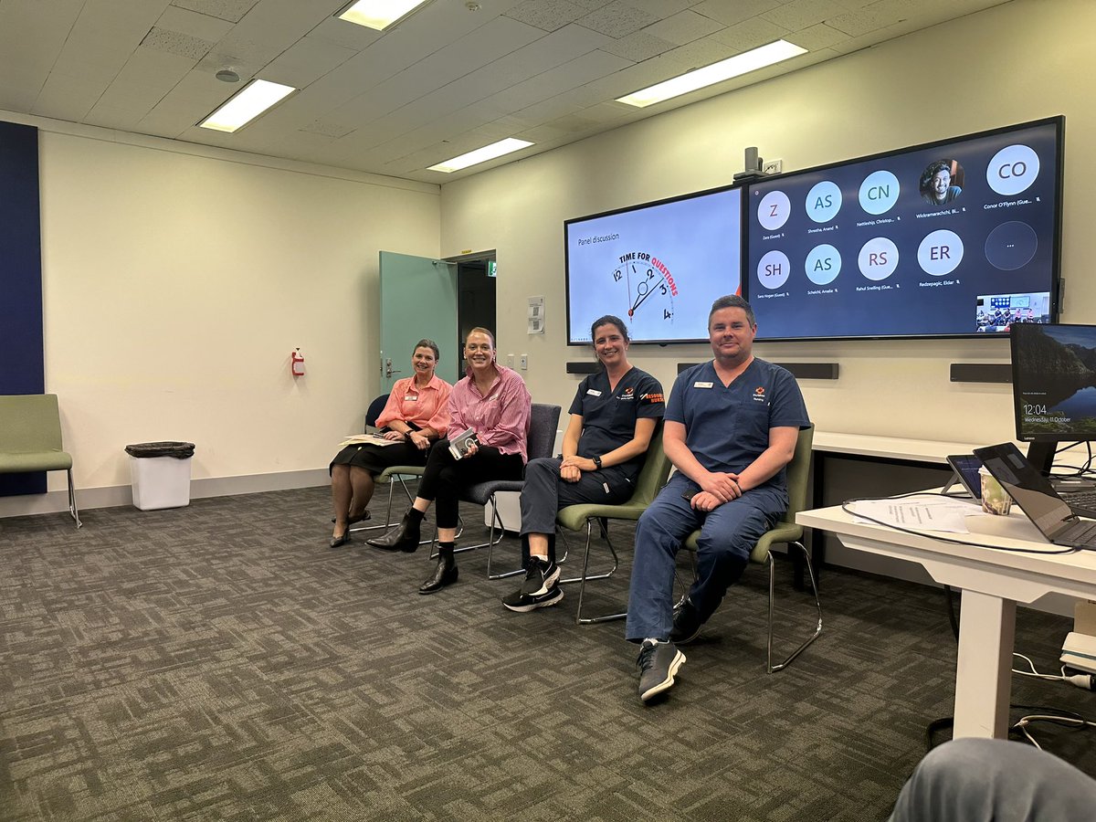 AO masterclass <a href="/AlfredHealth/">The Alfred</a>. Privileged to be joined by our operational and nursing leaders to explain how the system works <a href="/EmergEdu/">Alfred Emergency Academic Centre</a> <a href="/dmccreary85/">Dave McCreary</a> <a href="/AProf_Smit/">De Villiers Smit</a> <a href="/prof_cameron/">Prof. Peter Cameron</a>