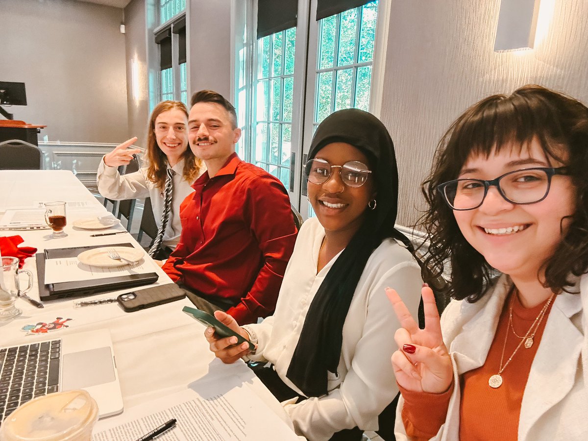 It was so lovely participating in this Model #NATO Event!

Señorita España had a lot of fun talking about High North Issues and how “we” can help <a href="/NATO/">NATO</a> solve this problem and spread scientific education on the polar region🇪🇸

#WeAreNATO