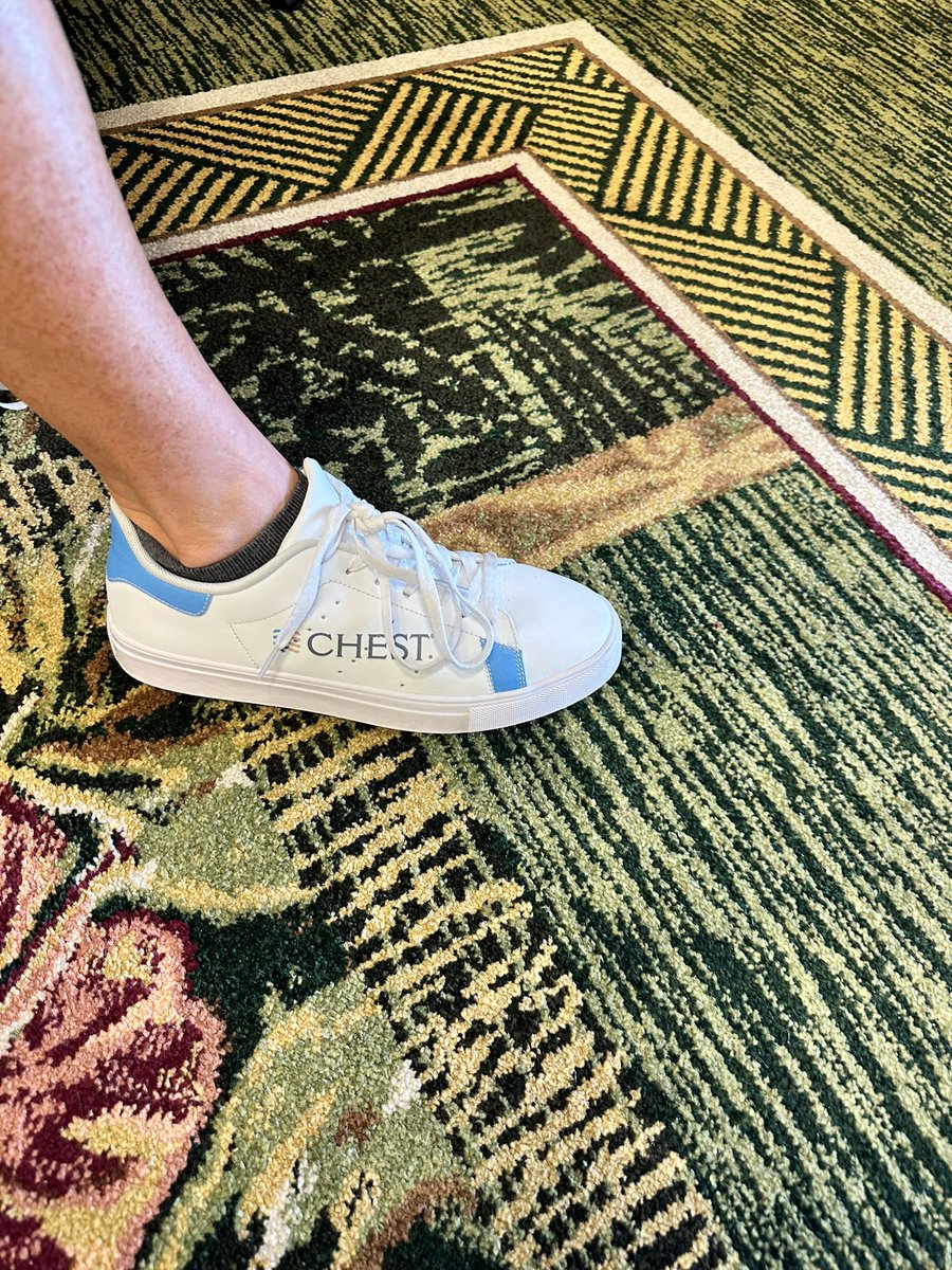 Coming through with the custom swag!!! @accpchest #CHEST2023 #CHESTTrainees #CHESTSoMe