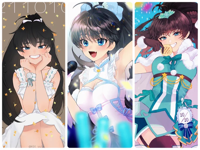 恒例(?)の2021→2022→2023顔が安定しなさすぎる年齢操作されてる??? 