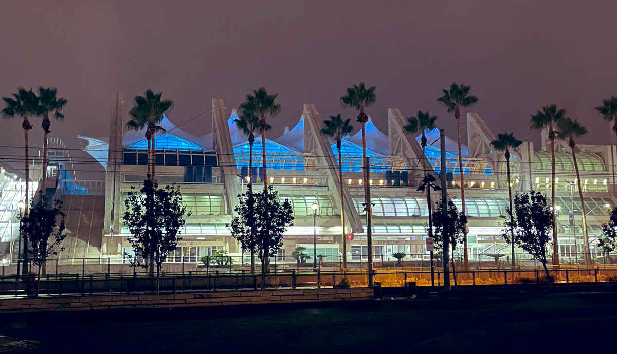 Tonight, our Convention Center is illuminated in blue — a symbol of San Diego’s support for Israel and her right to defend herself from terrorism.

San Diego will continue to stand with Israel and our Jewish community both here at home and around the world. #ForAllofUs