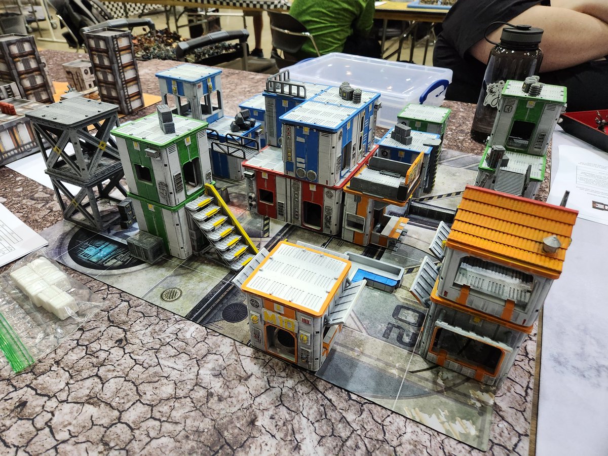 DeadzonePodcast's tweet photo. #Deadzone boards setup for the #MichiganGT #ManticGames https://t.co/TQDUW7OCZo